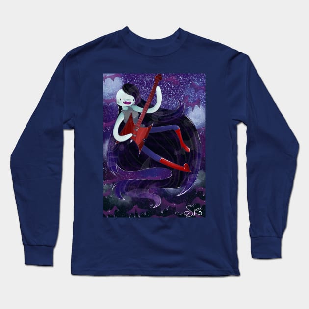 Adventure Time Marceline Long Sleeve T-Shirt by Ryaartt